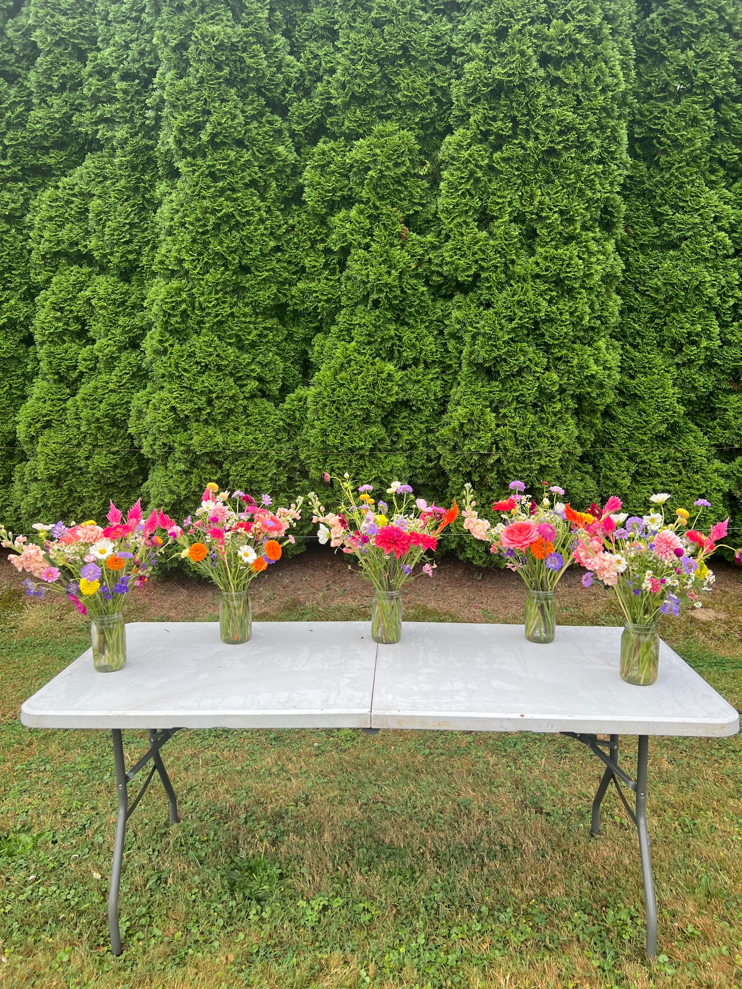 Large Ball Jar Arrangements (5 Pack)