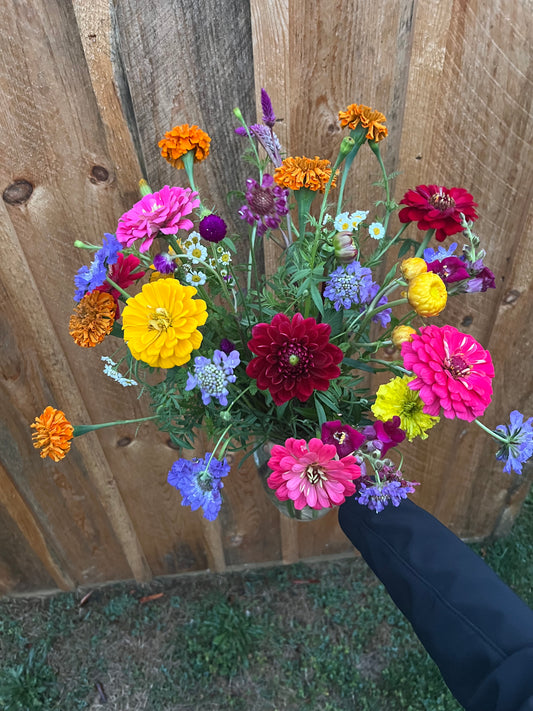 Medium Glass Vase Arrangement