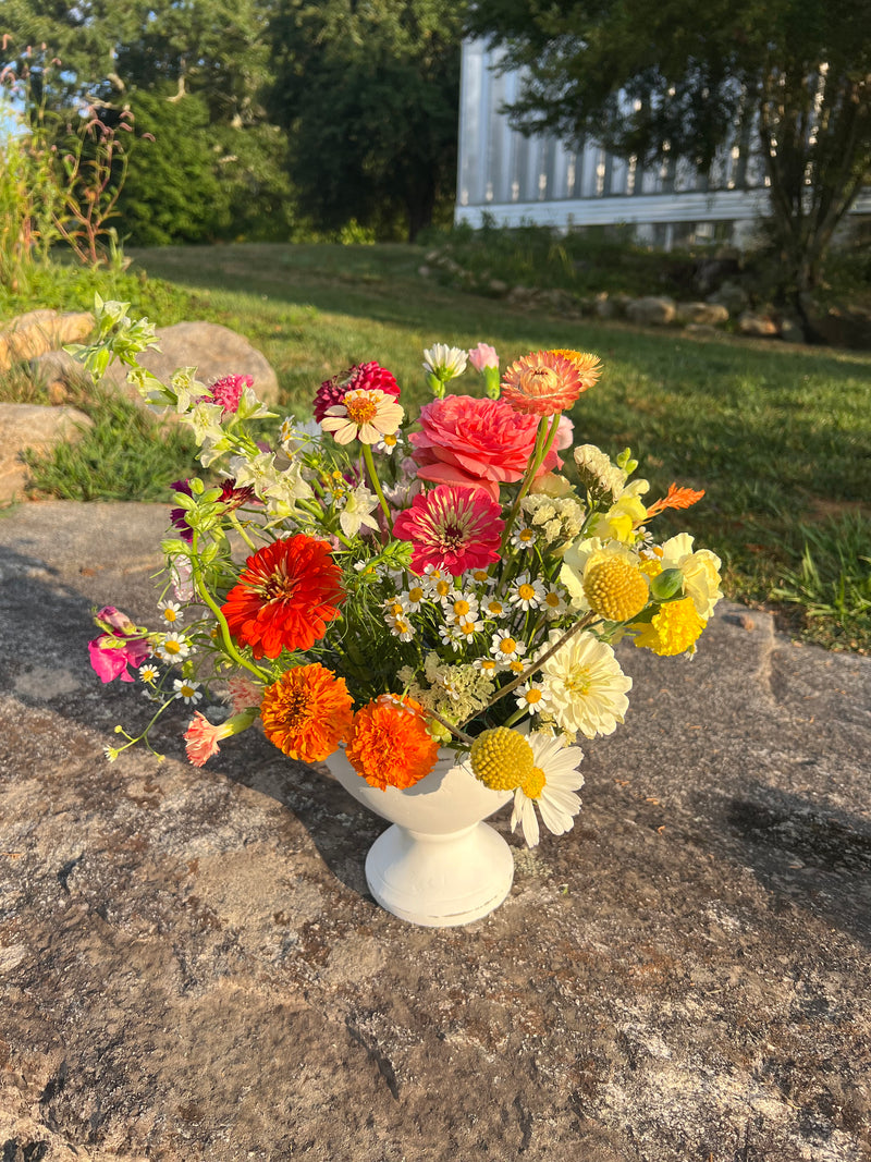 Urn at golden hour